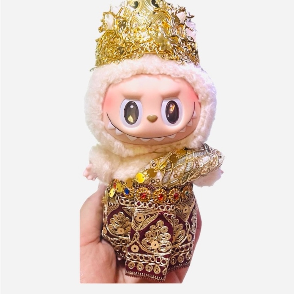 NEW Thai Traditional Doll Costume -Handmade Luxury Clothes for Labubu (no Doll)